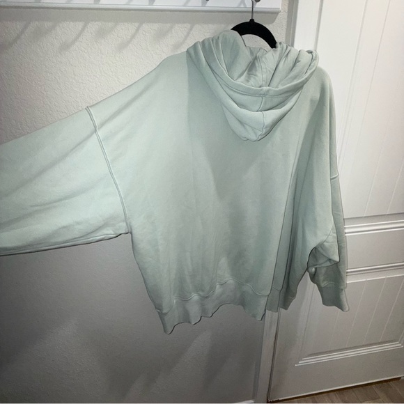 Free People movement Light blue zipper hoodie - Picture 3 of 5